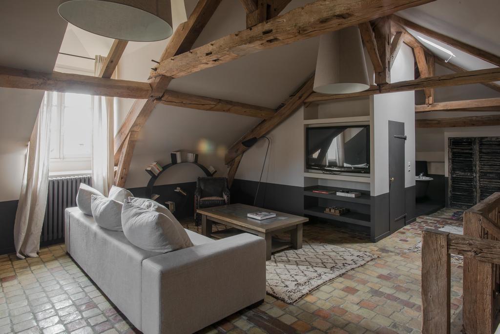 La Minotte B&B Montfort-lʼAmaury Rom bilde